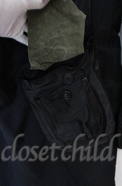 画像6: TT(Shohei Takamiya） / STRIPE CAPE  ブラック O-25-10-20-002-TT-ja-YM-OS (6)