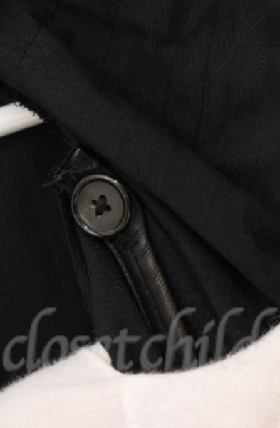 画像15: TT(Shohei Takamiya） / STRIPE CAPE  ブラック O-25-10-20-002-TT-ja-YM-OS (15)