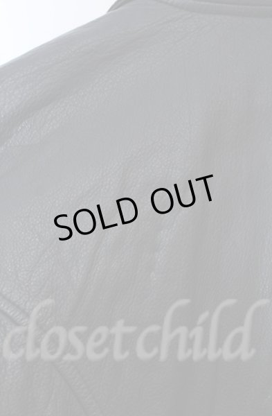 画像14: 14th Addiction / LEOPARD RIDERS 002　ディアスキンライダースジャケット 4（XL） ブラックｘレオパード O-25-10-20-003-14-ja-YM-ZTML038 (14)