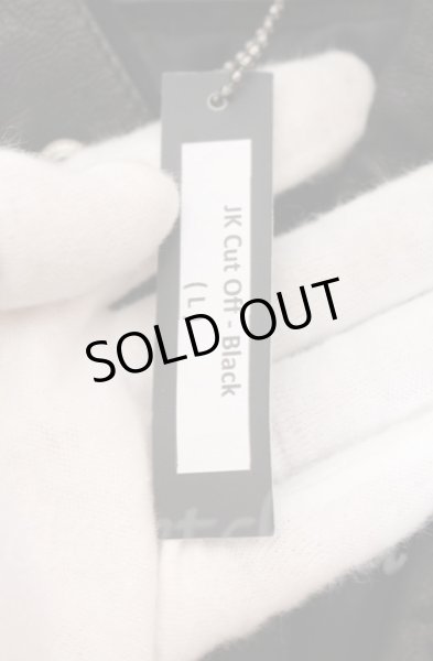 画像12: 14th Addiction / JK Cut Off ゴートスキンライダースジャケット 3（L） ブラック O-25-10-20-004-14-ja-YM-ZTML007 (12)