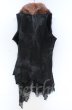 画像6: TT(Shohei Takamiya） / FUR VEST  ブラックｘピンク O-25-10-20-001-TT-ja-YM-OS (6)