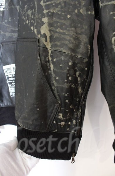 画像5: NNNC / リメイクレザーフーディ　パーカー  ブラック O-25-10-20-005-NN-to-YM-ZT90 (5)