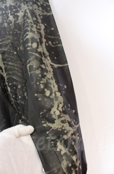 画像7: NNNC / リメイクレザーフーディ　パーカー  ブラック O-25-10-20-005-NN-to-YM-ZT90 (7)