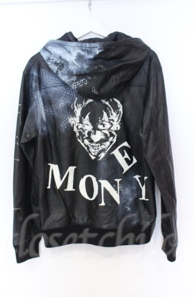 画像8: NNNC / リメイクレザーフーディ　パーカー  ブラック O-25-10-20-005-NN-to-YM-ZT90 (8)