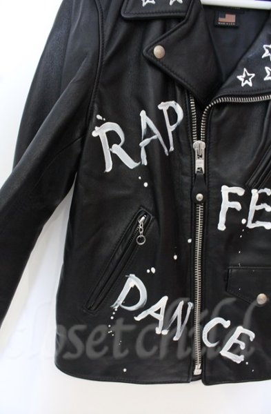 画像4: ONEMADE / Schottリメイク 228US LAMB RIDERS　ライダースジャケット 38 ブラック O-25-10-20-006-ON-sh-YM-OS (4)