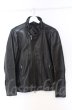 画像1: 5351pour les Hommes / ラムレザーシングルライダース 1 ブラック O-25-10-20-007-53-ja-YM-OS (1)
