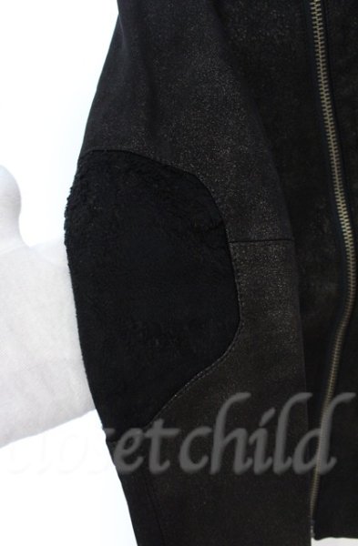 画像6: IFSIXWASNINE / RIDERS/M シープレザーライダースジャケット【【メンズ1】】 1 グリッターブラック O-25-10-20-008-IF-ou-YM-OS (6)