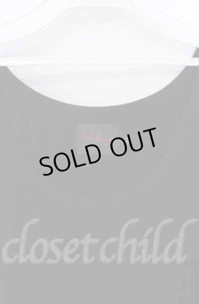 画像3: Wrouge / クロスカットオパールレイヤードタンクトップ M ブラックｘホワイト O-25-10-22-020-Wr-to-YM-OS (3)