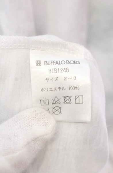 画像4: BUFFALO BOBS / LOPROS(ロプロス)Vネック花柄Tシャツ 2-3 ホワイト O-25-10-22-022-BU-ts-YM-ZT86 (4)