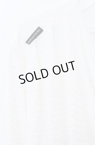 画像2: BUFFALO BOBS / BLOSSOMS FALL(ブロッサムズフォール)ドレープカットソー 2-3 ホワイト O-25-10-22-024-BU-to-YM-OS (2)