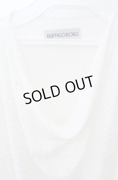 画像4: BUFFALO BOBS / BLOSSOMS FALL(ブロッサムズフォール)ドレープカットソー 2-3 ホワイト O-25-10-22-024-BU-to-YM-OS (4)