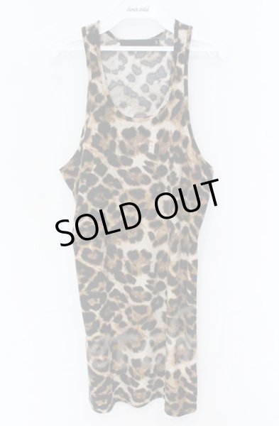 画像1: FUGA / レオパード総柄ロングタンクトップ 46 ブラウン O-25-10-22-025-FU-to-YM-ZT140 (1)