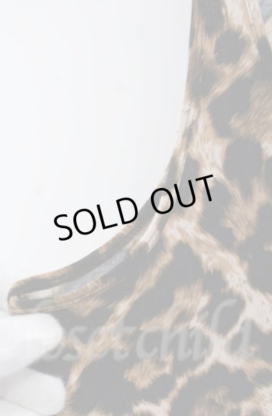 画像2: FUGA / レオパード総柄ロングタンクトップ 46 ブラウン O-25-10-22-025-FU-to-YM-ZT140 (2)