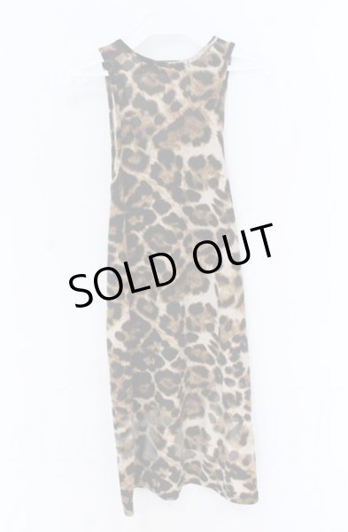 画像3: FUGA / レオパード総柄ロングタンクトップ 46 ブラウン O-25-10-22-025-FU-to-YM-ZT140 (3)