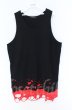 画像1: CIVARIZE / オパールダメージタンクトップ F ブラックｘレッド O-25-10-22-026-CI-to-YM-OS (1)