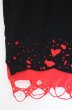 画像2: CIVARIZE / オパールダメージタンクトップ F ブラックｘレッド O-25-10-22-026-CI-to-YM-OS (2)