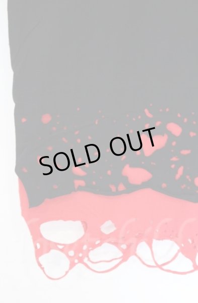 画像2: CIVARIZE / オパールダメージタンクトップ F ブラックｘレッド O-25-10-22-026-CI-to-YM-OS (2)