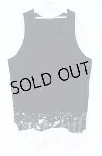 TRAVAS / ストーンベルベットレイヤードパーカー 46 ブラック O-25-03