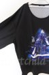 画像3: CIVARIZE / モードフラワービッグカットソー F ブラック O-25-10-22-028-CI-ts-YM-OS (3)