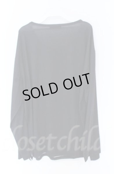 画像4: CIVARIZE / モードフラワービッグカットソー F ブラック O-25-10-22-028-CI-ts-YM-OS (4)