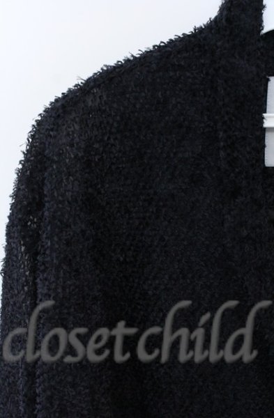 画像2: BUFFALO BOBS / BEAVER(ビーバー)インディアンカットジャガードチェスターガウン 2-3 ブラック O-25-10-22-029-BU-to-YM-ZT89 (2)