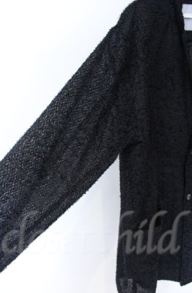 画像3: BUFFALO BOBS / BEAVER(ビーバー)インディアンカットジャガードチェスターガウン 2-3 ブラック O-25-10-22-029-BU-to-YM-ZT89 (3)