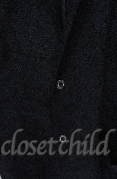 画像4: BUFFALO BOBS / BEAVER(ビーバー)インディアンカットジャガードチェスターガウン 2-3 ブラック O-25-10-22-029-BU-to-YM-ZT89 (4)