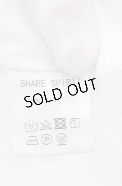 画像5: SHARE SPIRIT / BIG Tシャツ L ホワイト O-25-10-22-030-SH-ts-YM-OS (5)