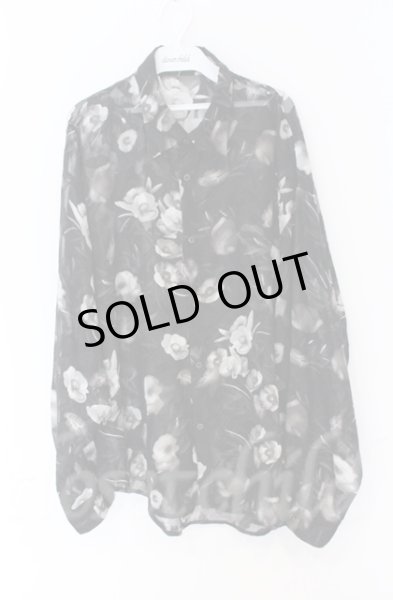 画像1: NO ID. BLACK / シアーBIG-シャツ ONE ブラック O-25-10-22-033-NO-sh-YM-ZT57 (1)