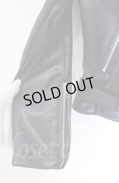 画像4: CIVARIZE / オーバーシルエットPUダブルライダースジャケット 4XL ブラック O-25-10-22-003-CI-ja-YM-OS (4)