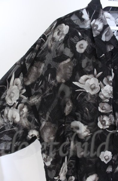 画像2: NO ID. BLACK / シアーBIG-シャツ ONE ブラック O-25-10-22-033-NO-sh-YM-ZT57 (2)