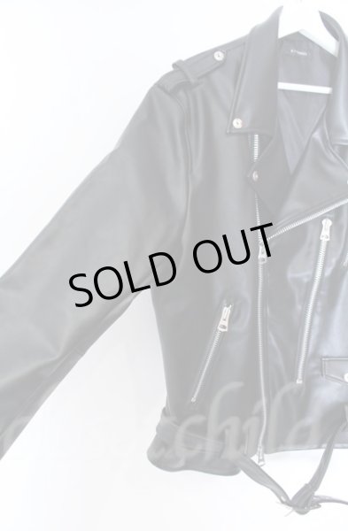 画像5: CIVARIZE / オーバーシルエットPUダブルライダースジャケット 4XL ブラック O-25-10-22-003-CI-ja-YM-OS (5)