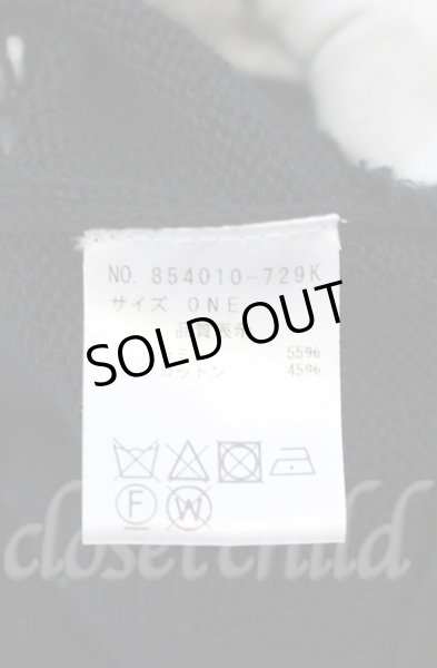 画像4: NO ID. / グラデーションシアーニットZIPパーカー ONE ブラック O-25-10-22-035-NO-to-YM-OS (4)