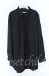 画像1: NO ID. BLACK / ウエスタンロングシャツ ONE ブラック O-25-10-22-036-NO-sh-YM-OS (1)