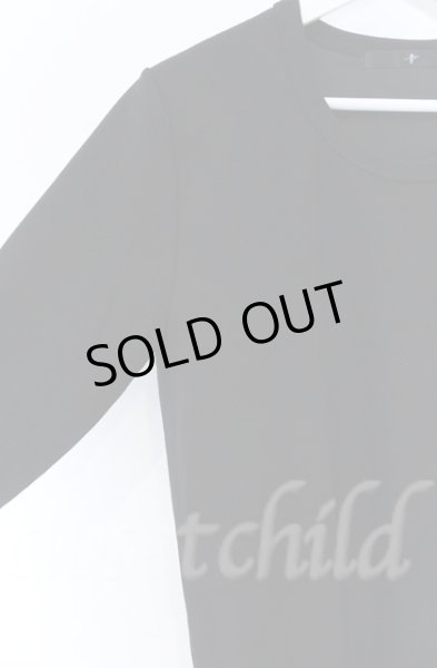 画像3: NO ID. / ストレッチクレープC/Nカットソー 2 ブラック O-25-10-22-038-NO-to-YM-OS (3)