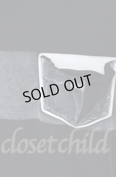 画像2: wjk / leather pocket-T with HANGA line Tシャツ M ブラック O-25-10-22-040-wj-ts-YM-ZT86 (2)