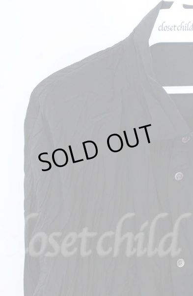 画像2: NO ID. BLACK / ワッシャーショートカラーシャツ ONE ブラック O-25-10-22-042-NO-sh-YM-ZT014 (2)