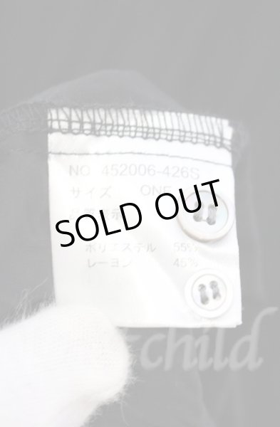 画像4: NO ID. BLACK / ワッシャーショートカラーシャツ ONE ブラック O-25-10-22-042-NO-sh-YM-ZT014 (4)