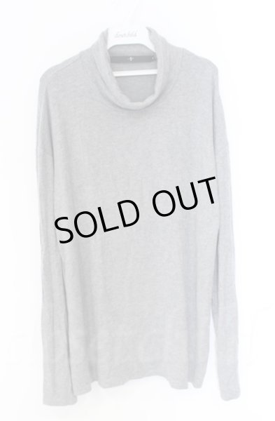 画像1: NO ID. / 起毛テレコハイネックプルオーバー 2 グレー O-25-10-22-045-NO-to-YM-ZT90 (1)