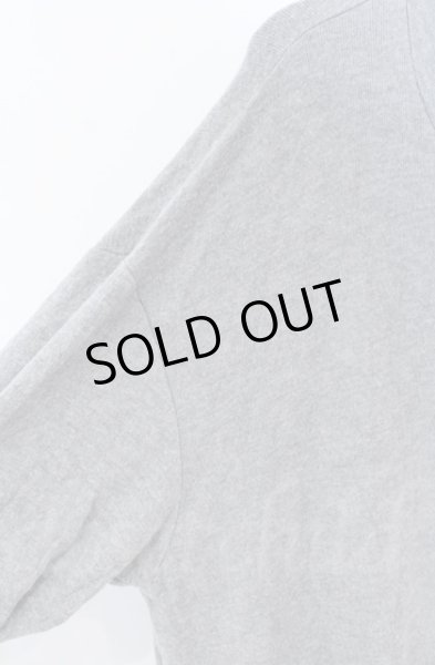 画像2: NO ID. / 起毛テレコハイネックプルオーバー 2 グレー O-25-10-22-045-NO-to-YM-ZT90 (2)