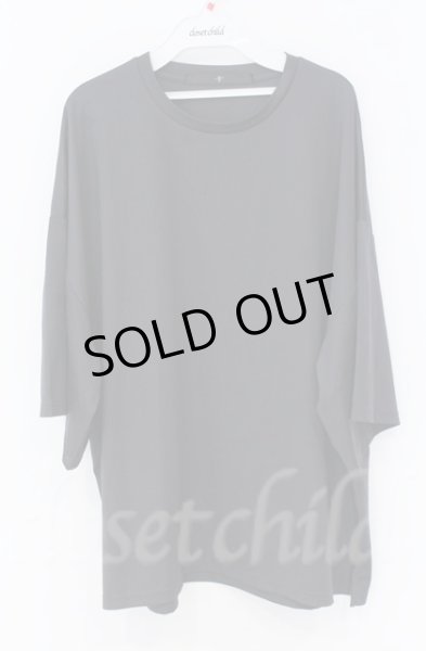 画像1: NO ID. / ドロップショルダードレープBIG Tシャツ ONE チャコール O-25-10-22-047-NO-ts-YM-ZT1028N (1)