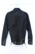 画像4: CIVARIZE / ゴートスキンレースアップウエスタンシャツ 44 ブラック O-25-10-22-004-CI-sh-YM-OS (4)