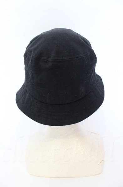 画像3: NO ID. / 刺繍バケットハット ONE ブラック O-25-10-22-051-NO-za-YM-ZT140 (3)