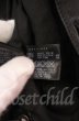 画像6: CIVARIZE / ゴートスキンレースアップウエスタンシャツ 44 ブラック O-25-10-22-004-CI-sh-YM-OS (6)