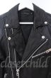 画像2: CIVARIZE / ベジタブルタンニングシープレザーダブルライダースジャケット 44 ブラック O-25-10-22-005-CI-ou-YM-OS (2)