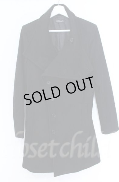 画像3: JURY BLACK / ハイネックメルトンコート  ブラック O-25-10-22-001-JU-ou-YM-OS (3)