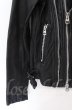 画像3: CIVARIZE / ベジタブルタンニングシープレザーダブルライダースジャケット 44 ブラック O-25-10-22-005-CI-ou-YM-OS (3)