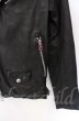 画像4: CIVARIZE / ベジタブルタンニングシープレザーダブルライダースジャケット 44 ブラック O-25-10-22-005-CI-ou-YM-OS (4)