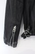 画像7: CIVARIZE / ベジタブルタンニングシープレザーダブルライダースジャケット 44 ブラック O-25-10-22-005-CI-ou-YM-OS (7)