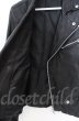 画像8: CIVARIZE / ベジタブルタンニングシープレザーダブルライダースジャケット 44 ブラック O-25-10-22-005-CI-ou-YM-OS (8)